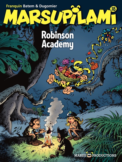 ebook cover of Marsupilami - tome 18 - Robinson Academy, by André Franquin, Vincent Dugomier, Batem
