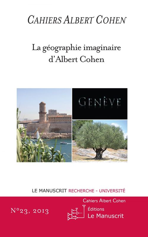 Couverture ebook de Cahiers Albert Cohen N°23, de Philippe Zard