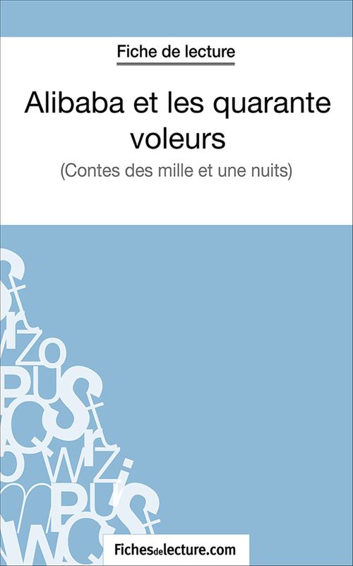 ebook cover of Alibaba et les 40 voleurs, by Laurence Binon, Fichesdelecture.Com