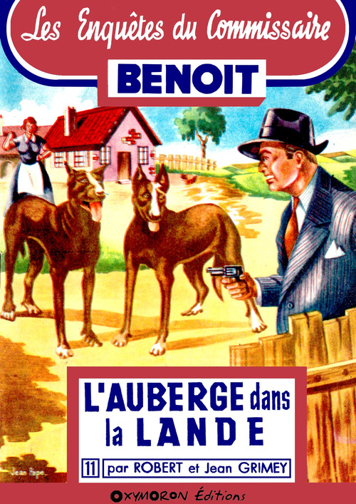 Couverture ebook de L'auberge dans la lande, de Jean Grimey, Robert Grimey