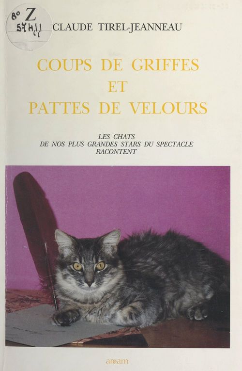 Couverture ebook de Coups de griffes et pattes de velours, de Claude Tirel-Jeanneau