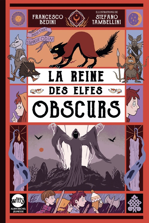 ebook cover of Mon chat s'appelle Odin - tome 2 - La Reine des elfes obscurs, by Francesco Bedini