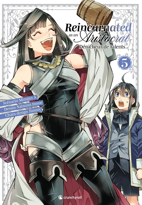 ebook cover of Reincarnated As An Aristocrat T05, by Natsumi Inoue