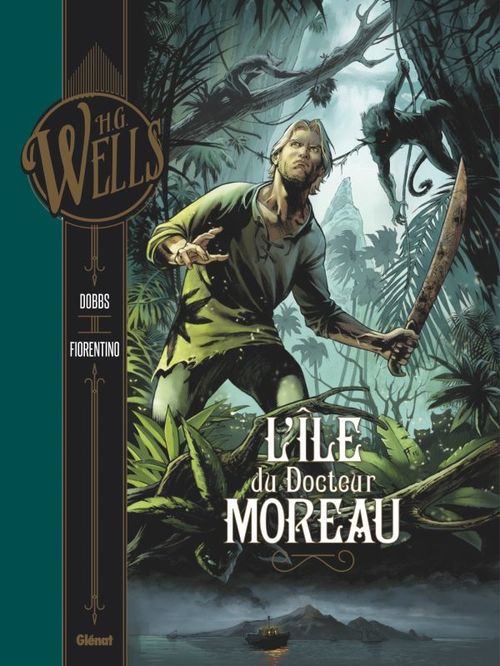 ebook cover of L'Île du docteur Moreau, by Dobbs, Fabrizio Fiorentino