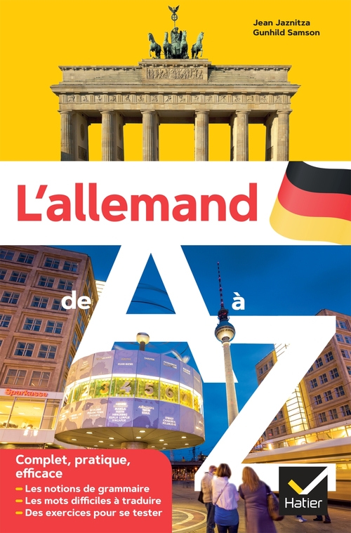 Couverture ebook de L'allemand de A à Z, de Jean Janitza, Gunhild Samson