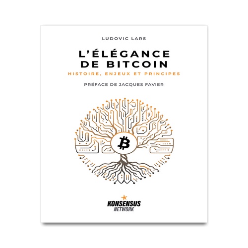 audiobook cover of L'Élégance de Bitcoin, by Ludovic Lars