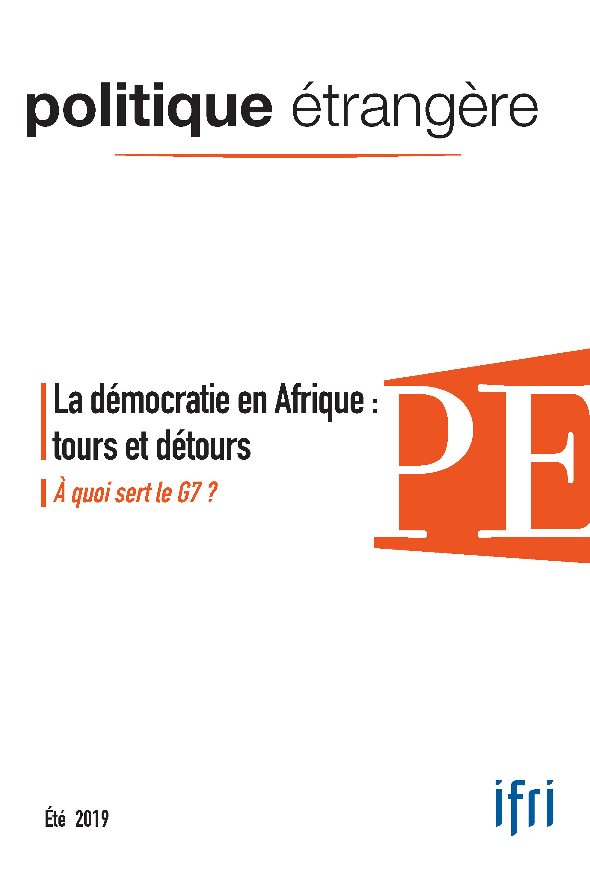 Couverture ebook de La démocratie en Afrique : tours et détours, de Collectif