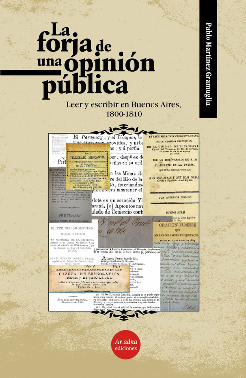 ebook cover of La forja de una opinión pública, by Pablo Martinez