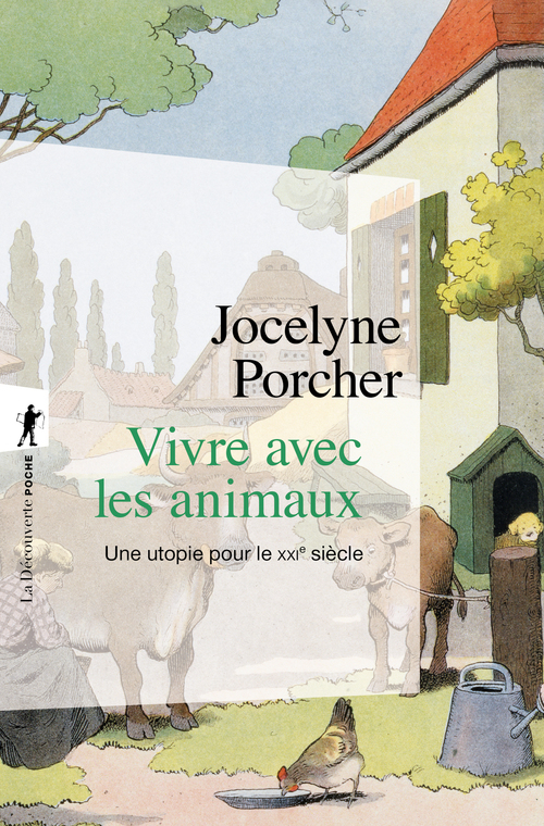 Couverture ebook de Vivre avec les animaux, de Jocelyne Porcher