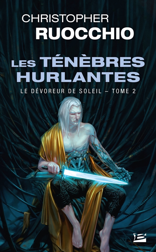Couverture ebook de Le Dévoreur de soleil, T2 : Les Ténèbres hurlantes, de Christopher Ruocchio