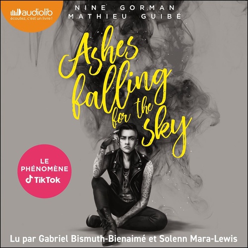 audiobook cover of Ashes falling for the sky, tome 1, by Mathieu Guibé, Nine Gorman