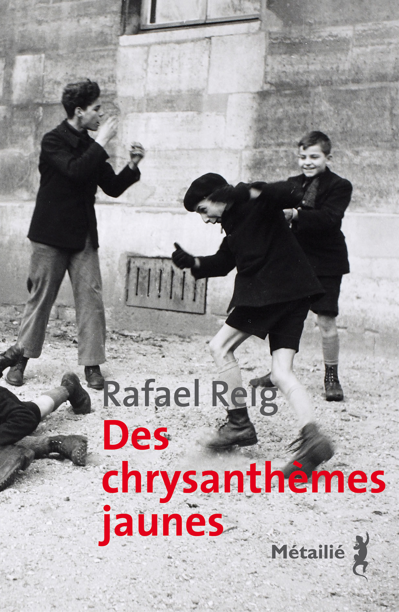 Couverture ebook de Des chrysanthèmes jaunes, de Rafael Reig