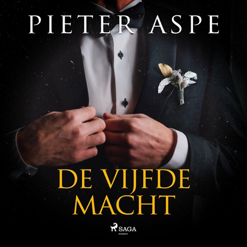 Couverture audiobook de De vijfde macht, de Pieter Aspe