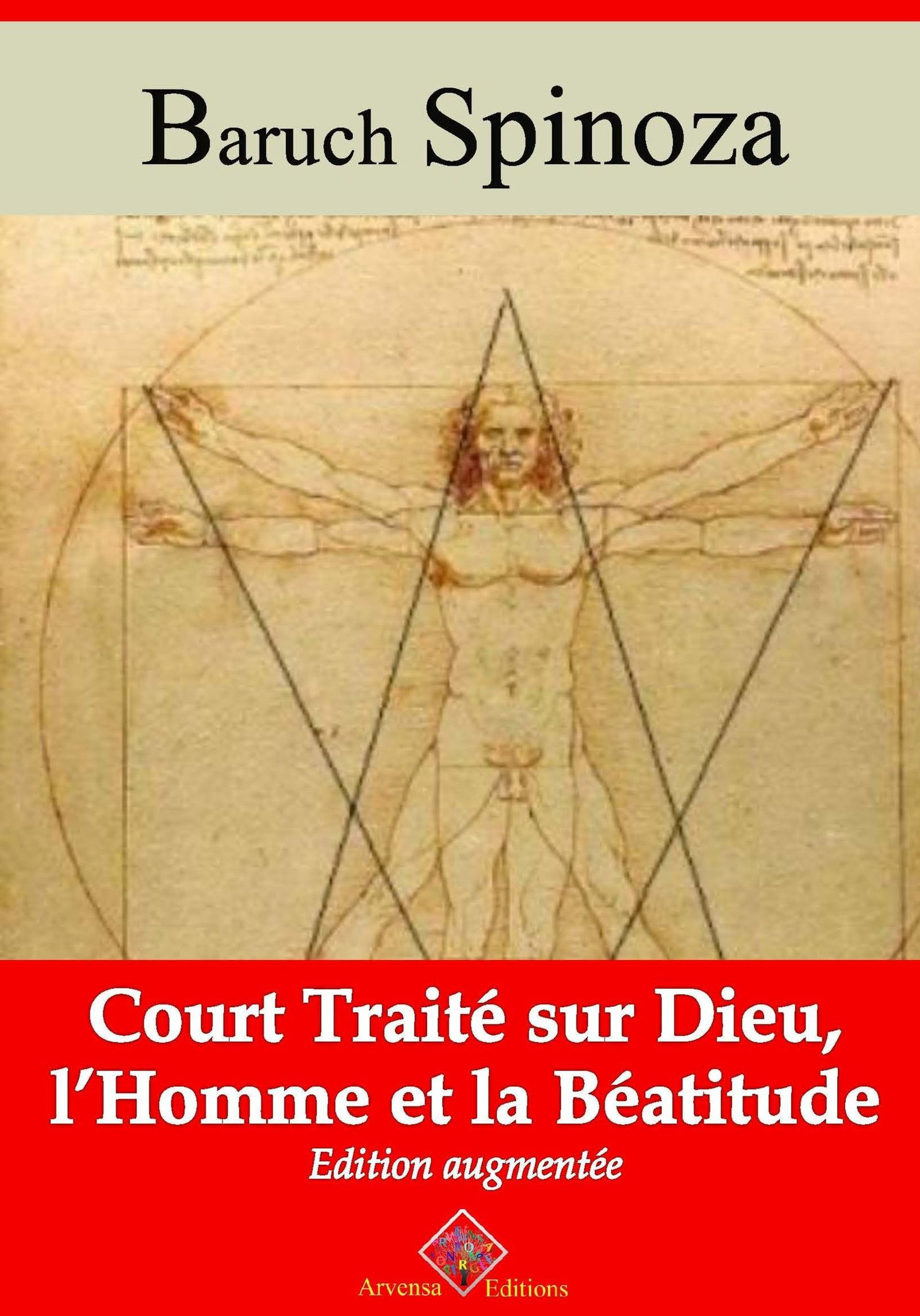 Couverture ebook de Court traité sur Dieu, l'homme et la béatitude - suivi d'annexes, de Baruch Spinoza