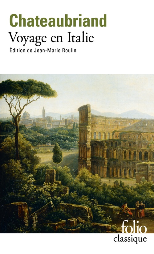 ebook cover of Voyage en Italie, by François-René de Chateaubriand