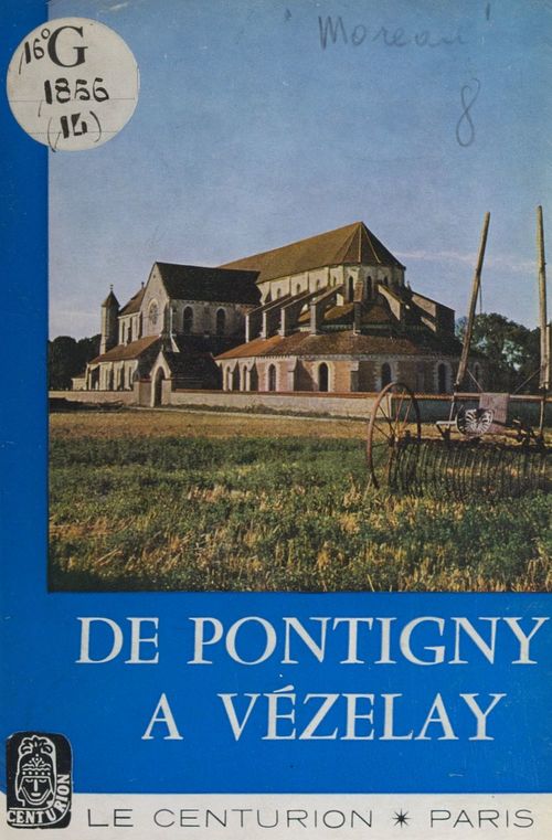 Couverture ebook de De Pontigny à Vézelay, de Abel Moreau