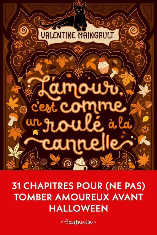 ebook cover of L'amour, c'est comme un roulé à la cannelle, by Valentine Maingault