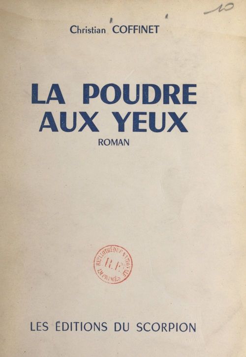 ebook cover of La poudre aux yeux, by Christian Coffinet