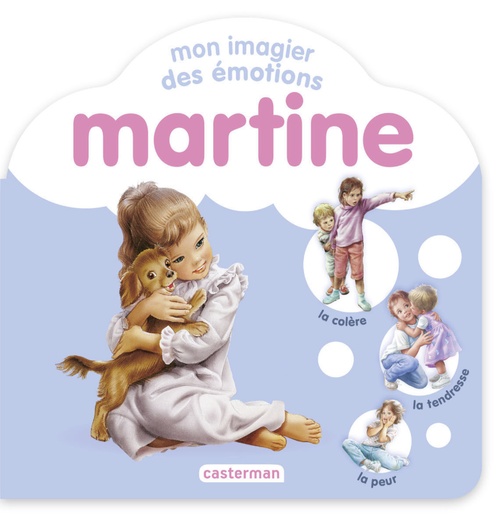 Couverture ebook de Mon imagier des émotions Martine, de Gilbert Delahaye, Marcel Marlier