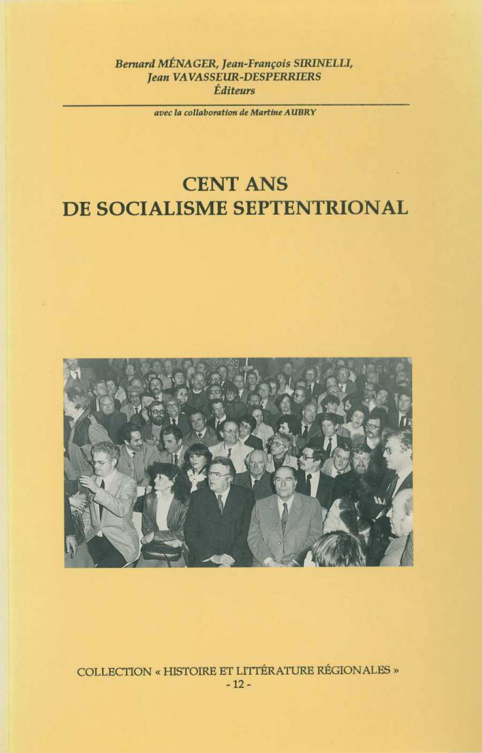 ebook cover of Cent ans de socialisme septentrional, by Collectif