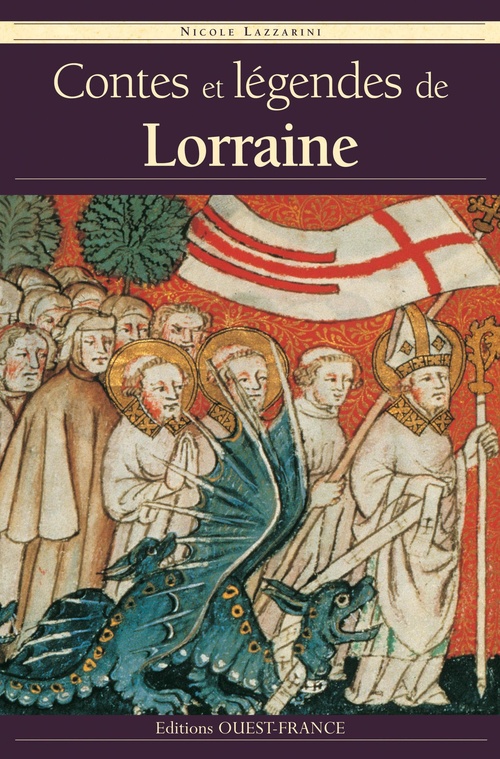 Couverture ebook de Contes et légendes de Lorraine, de Nicole Lazzarini
