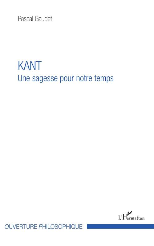 Couverture ebook de Kant, de Pascal Gaudet
