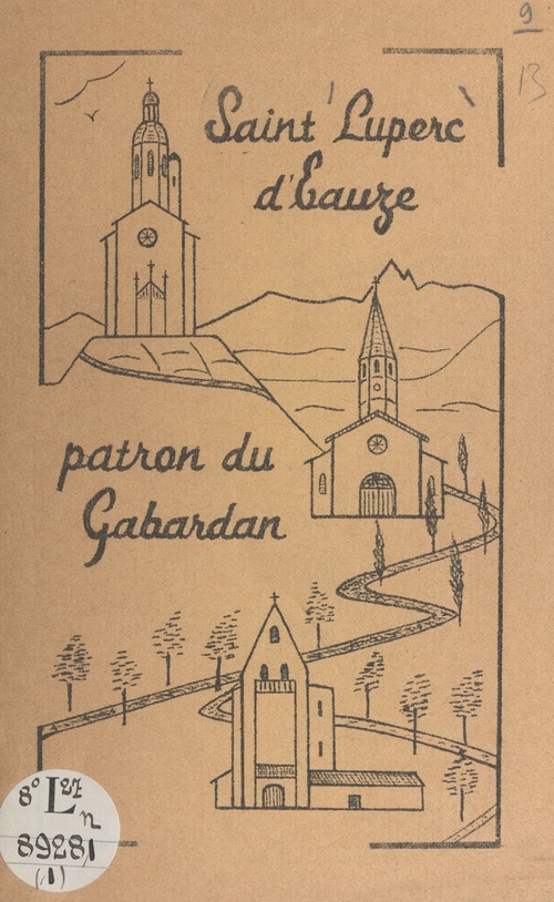 ebook cover of Saint Luperc d'Eauze, patron du Gabardan, by Michel Devert