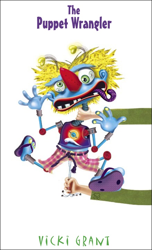 Couverture ebook de The Puppet Wrangler, de Vicki Grant
