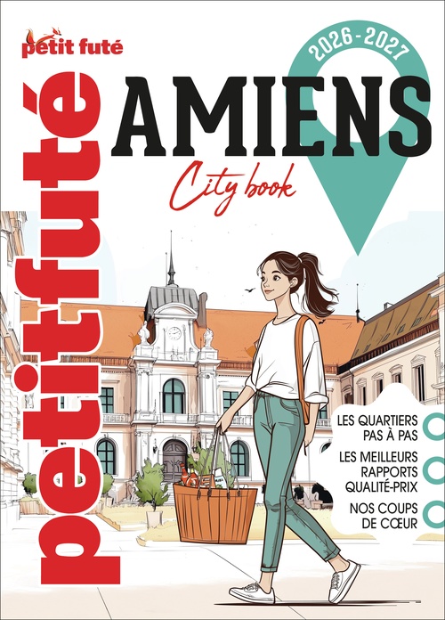 Couverture ebook de Guide Amiens 2026 Petit Futé, de Dominique Auzias, Jean-Paul Labourdette