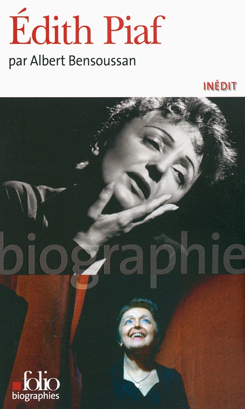 Couverture ebook de Edith Piaf, de Albert Bensoussan