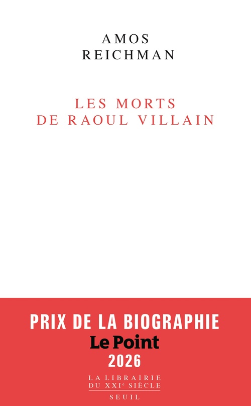 Couverture ebook de Les Morts de Raoul Villain, de Amos Reichman