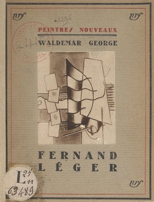 Couverture ebook de Fernand Léger, de Waldemar George
