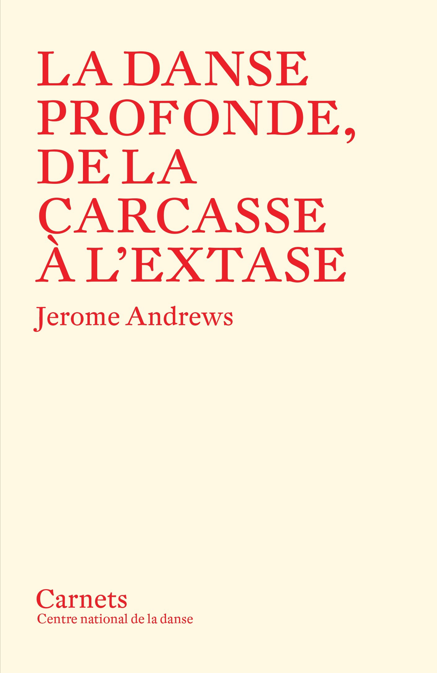 Couverture ebook de La Danse profonde, de Jerome Andrews