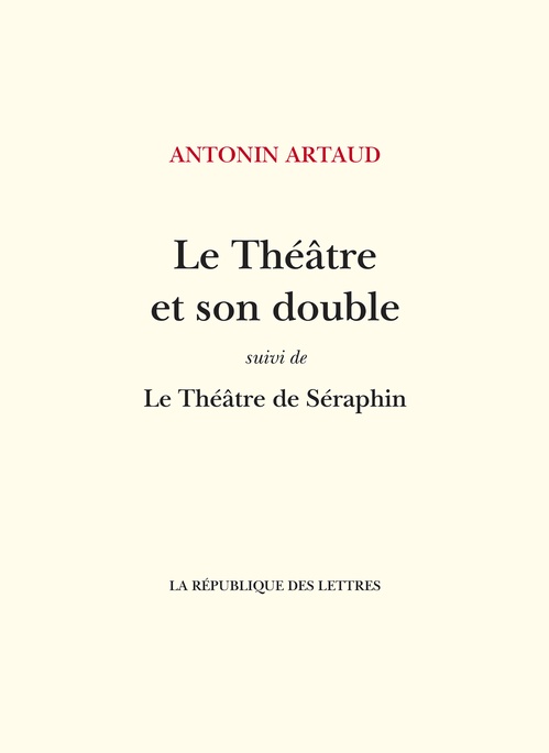 ebook cover of Le Théâtre et son double, by Antonin Artaud