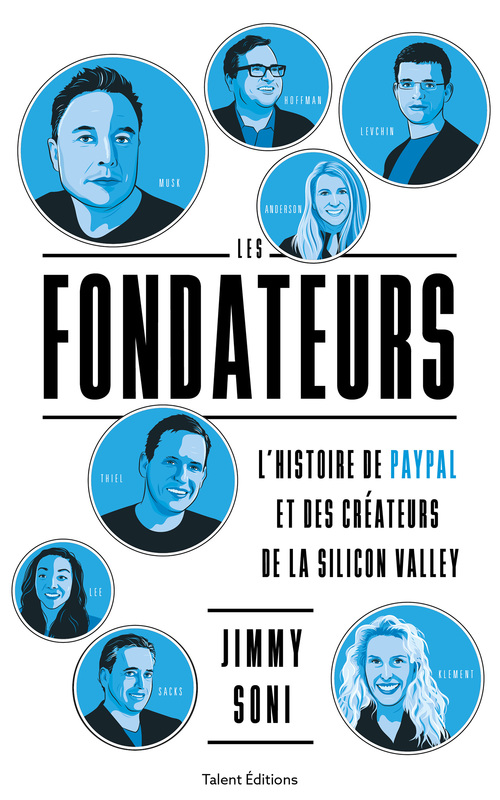 ebook cover of Les fondateurs, by Jimmy Soni