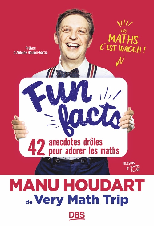 ebook cover of Fun Facts. 42 anecdotes drôles pour adorer les maths, by Manu Houdart