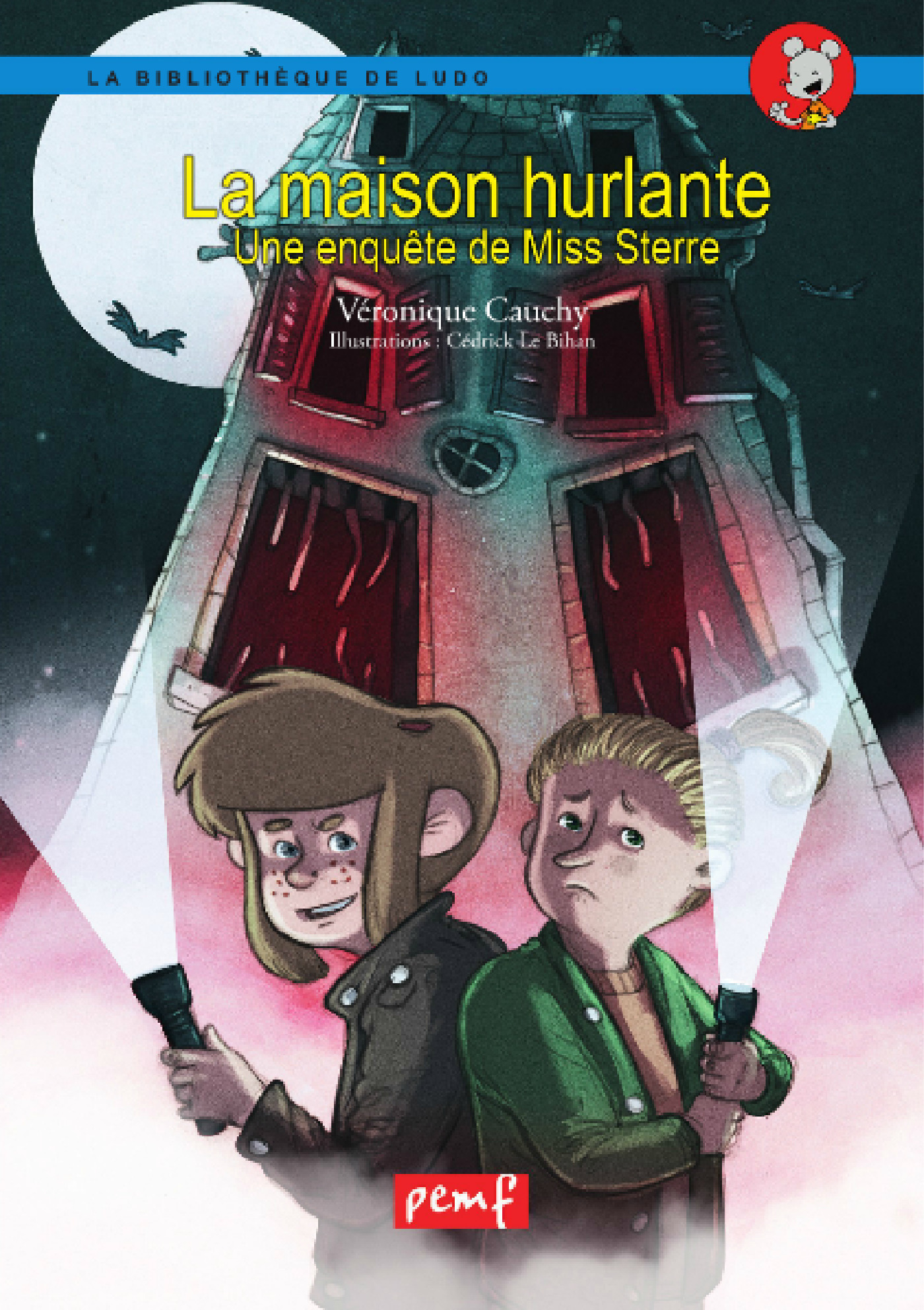 ebook cover of La maison hurlante, by Véronique Cauchy
