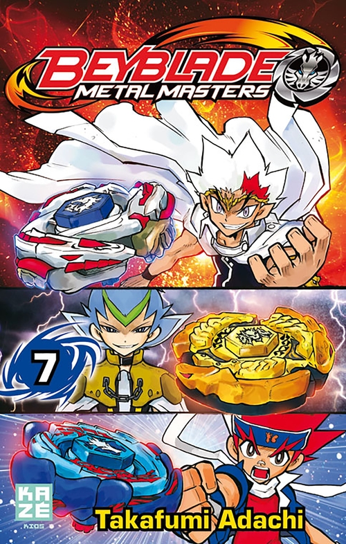 Couverture ebook de Beyblade Metal Masters T07, de Takafumi Adachi
