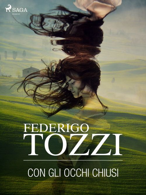 Couverture ebook de Con gli occhi chiusi, de Federigo Tozzi