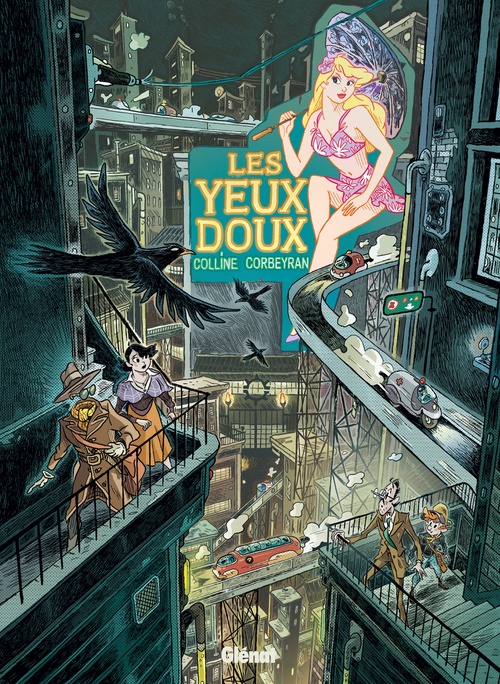 ebook cover of Les Yeux Doux, by Michel Colline