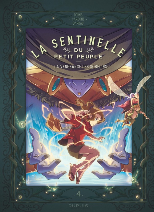 ebook cover of La sentinelle du Petit Peuple - Tome 4 - La vengeance des Gobelins, by Carbone, Véronique Barrau