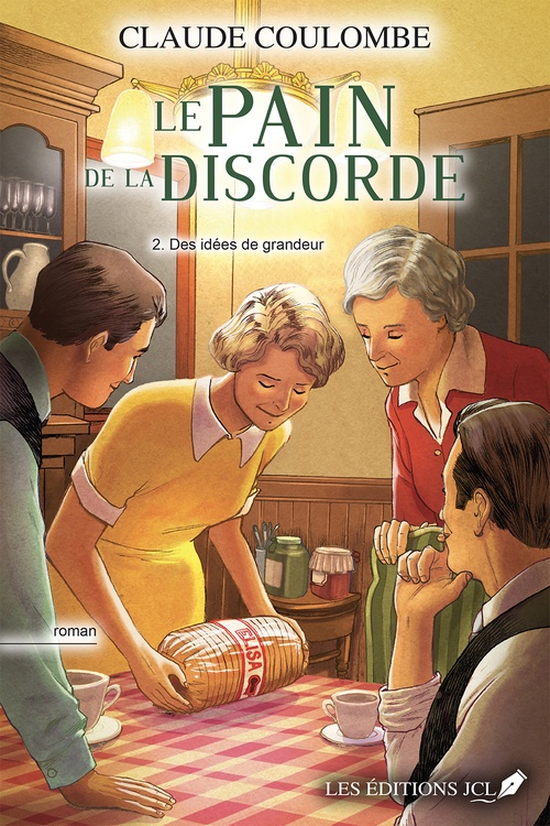 Couverture ebook de Des idées de grandeur, de Claude Coulombe