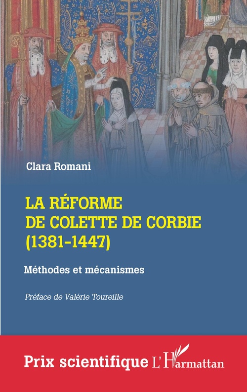 Couverture ebook de La réforme de Colette de Corbie (1381-1447), de Clara Romani