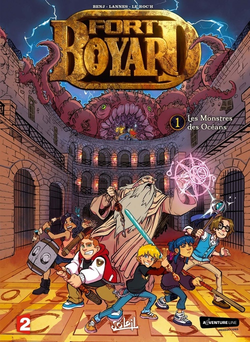ebook cover of Fort Boyard T01 - Les Monstres des océans, by Benj