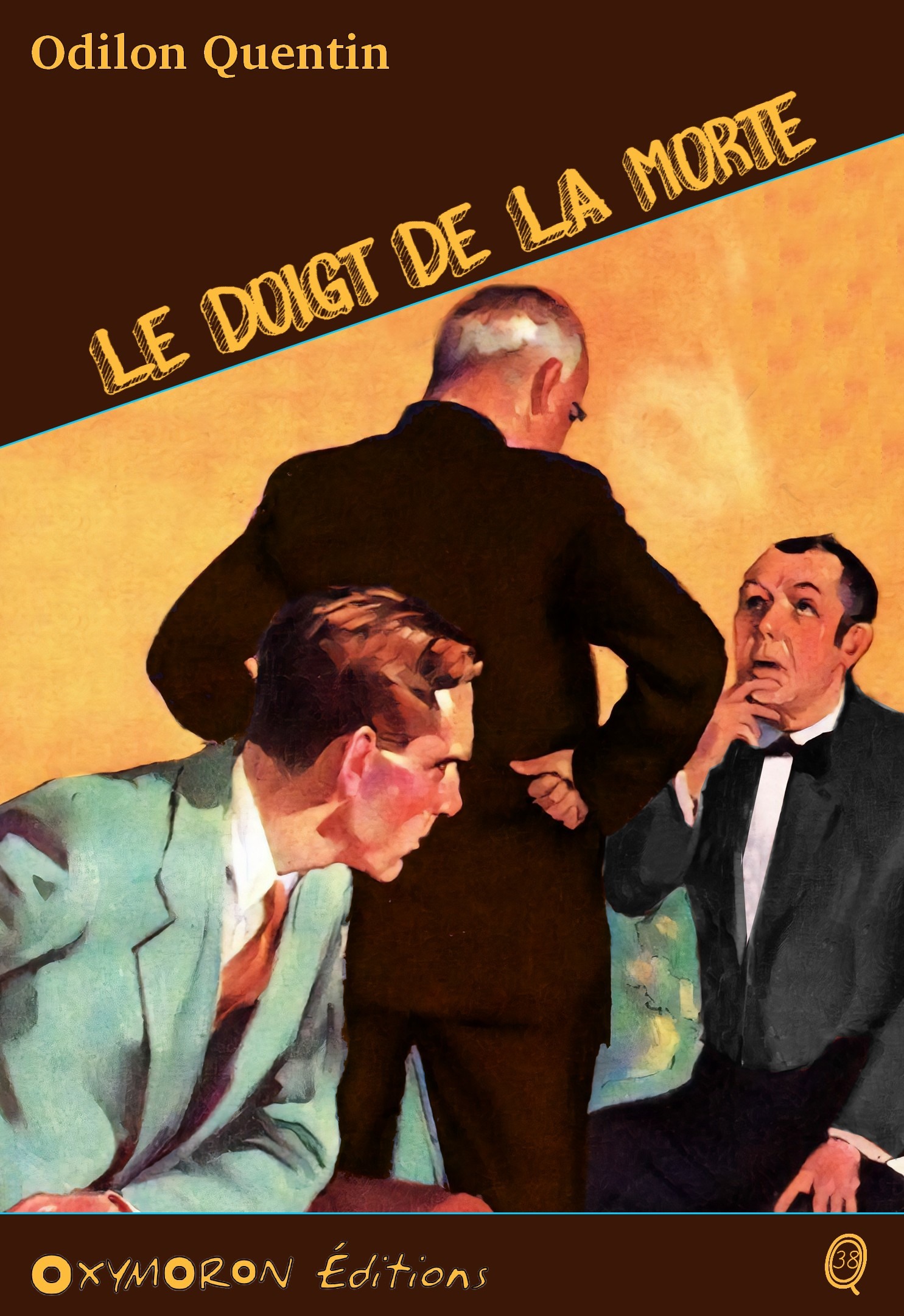 ebook cover of Le doigt de la morte, by Charles Richebourg
