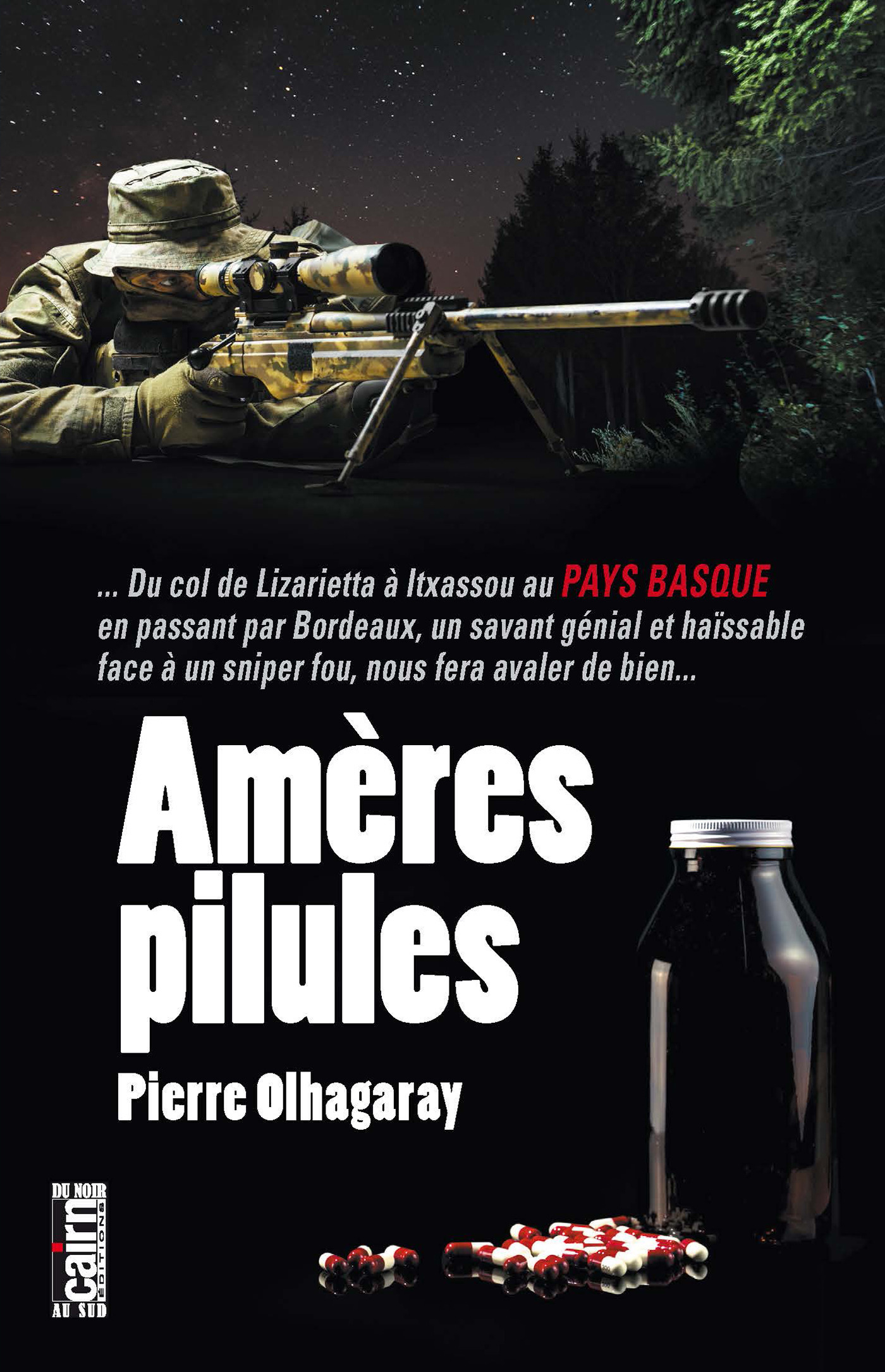 ebook cover of Amères pilules, by Pierre Olhagaray