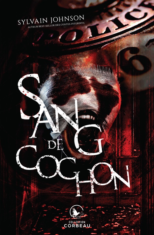 Couverture ebook de Sang de cochon, de Sylvain Johnson