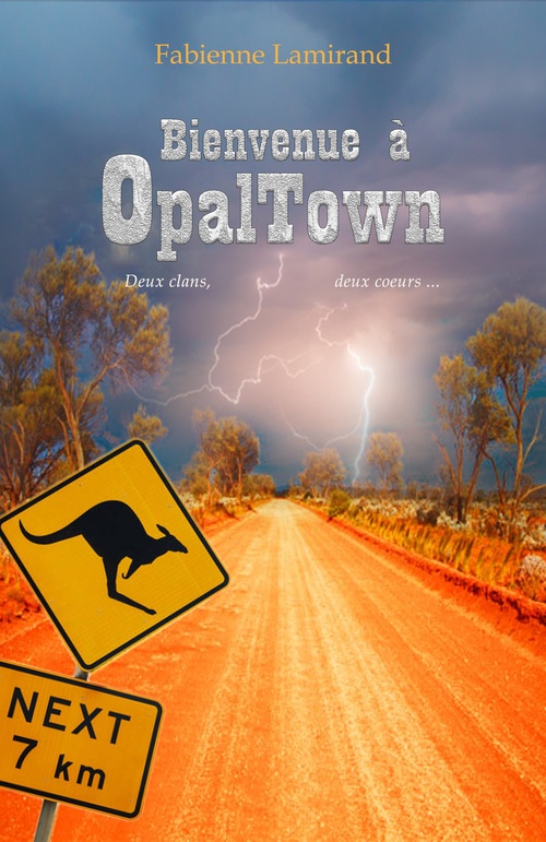 Couverture ebook de Bienvenue à OpalTown, de Fabienne Lamirand