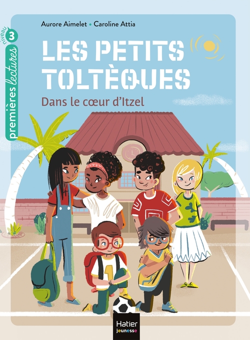 Couverture ebook de Les petits toltèques - Dans le coeur d'Itzel - CP/CE1 6/7 ans, de Aurore Aimelet