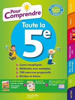 ebook cover of Pour Comprendre Toutes Les Matières 5E, by Isabelle de Lisle, Catherine Reynaud, Pierre Reynaud, Sébastien Dessaint, André Michoux, Ana Bessais Caballero, Malorie